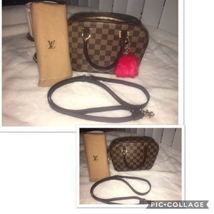 🔥🔥🔥Louis Vuitton Damier Ebene Sarria Mini🔥🔥🔥 strap is not a LV strap